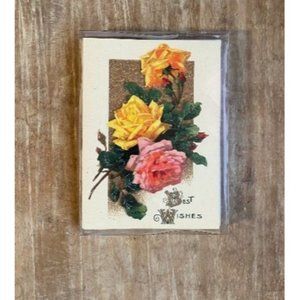 Old World Christmas "With Best Wishes for a Happy Christmas" Cards